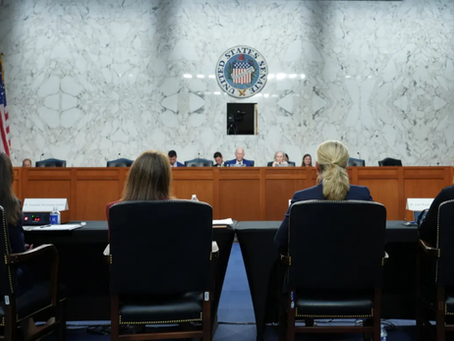 Senators Rick Scott (Republican — Florida) and Kirsten Gillibrand (Democrat — New York) preside over “Half the Country, Zero Hearings: Meeting the Moment to End the Menopause Care Gap in America” on September 16, 2026 in Washington, D.C.
