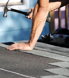 Roofing Work Scene