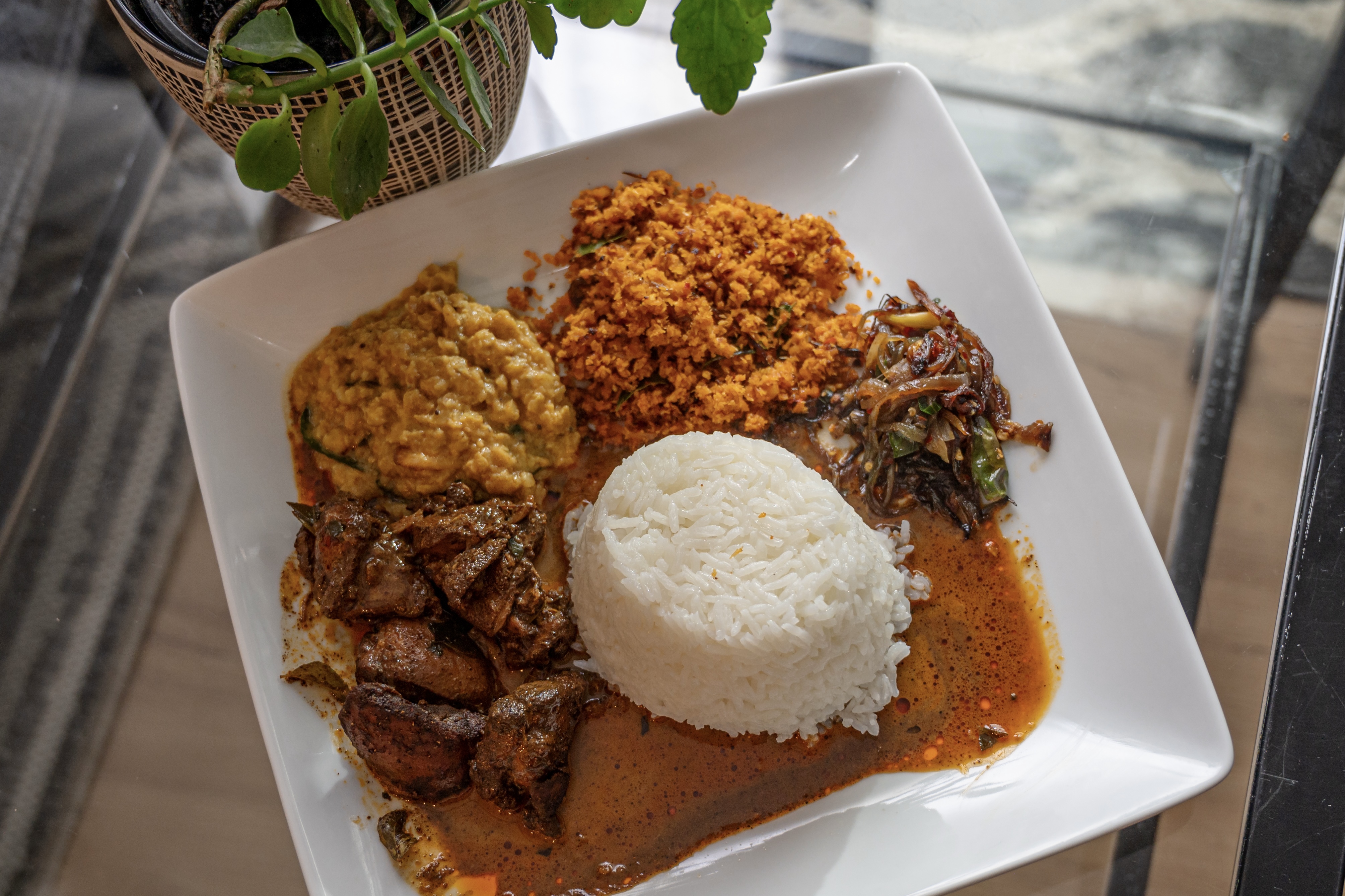 Arranged Food and Objects