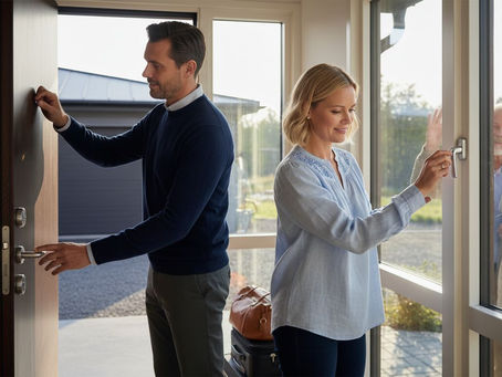 semesterlåsning säkerhet hem