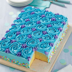 Sheet Cake - 1/4th Sheet Single