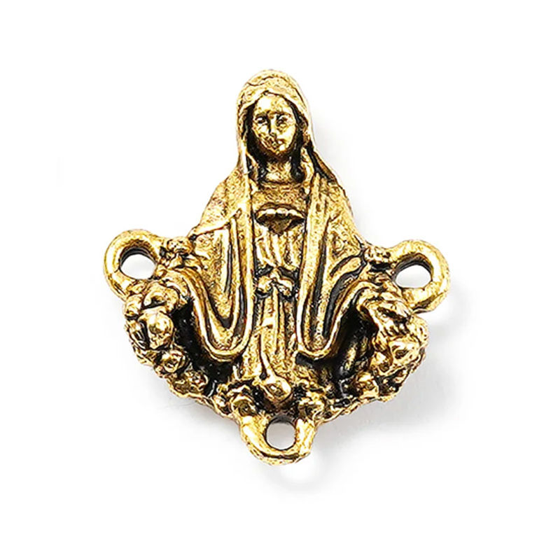 Thumbnail: Madonna Rose Murano & Gold