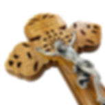 Pardon Crucifix Olive Wood