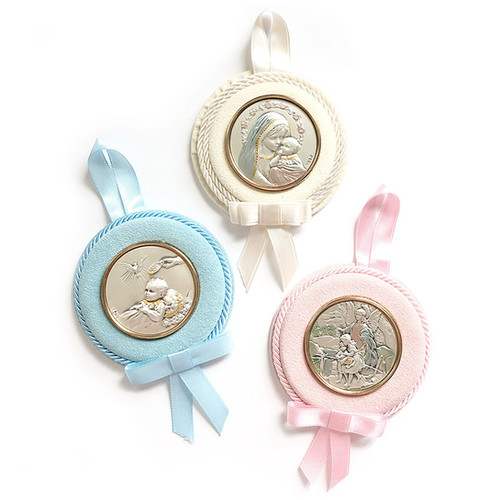 Crib Medals Silver Plated Avila Catholic Shop