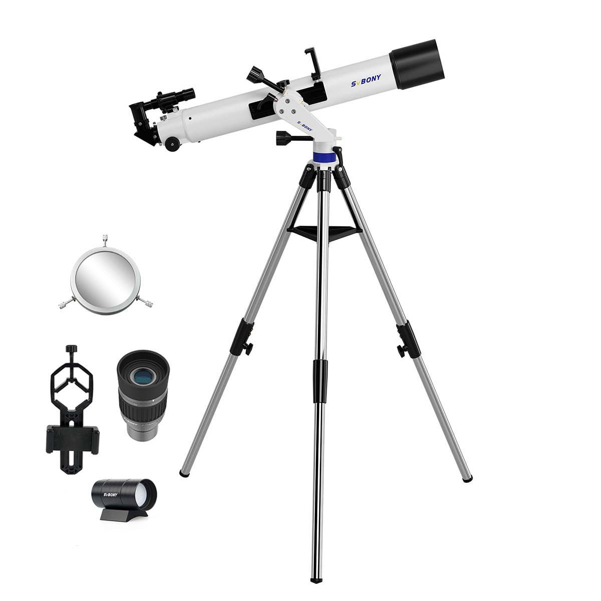 Astronomy Telescope Kit for Solar Eclipse & Planetary Observing