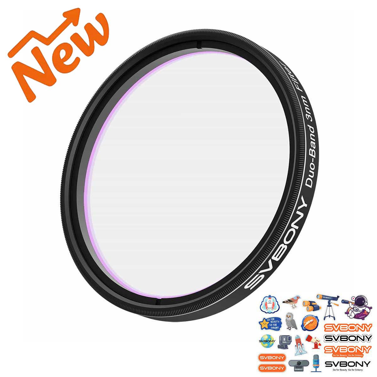 Astronomy filters for astrophotography Narrowband Filter 3nm H-Alpha and OIII