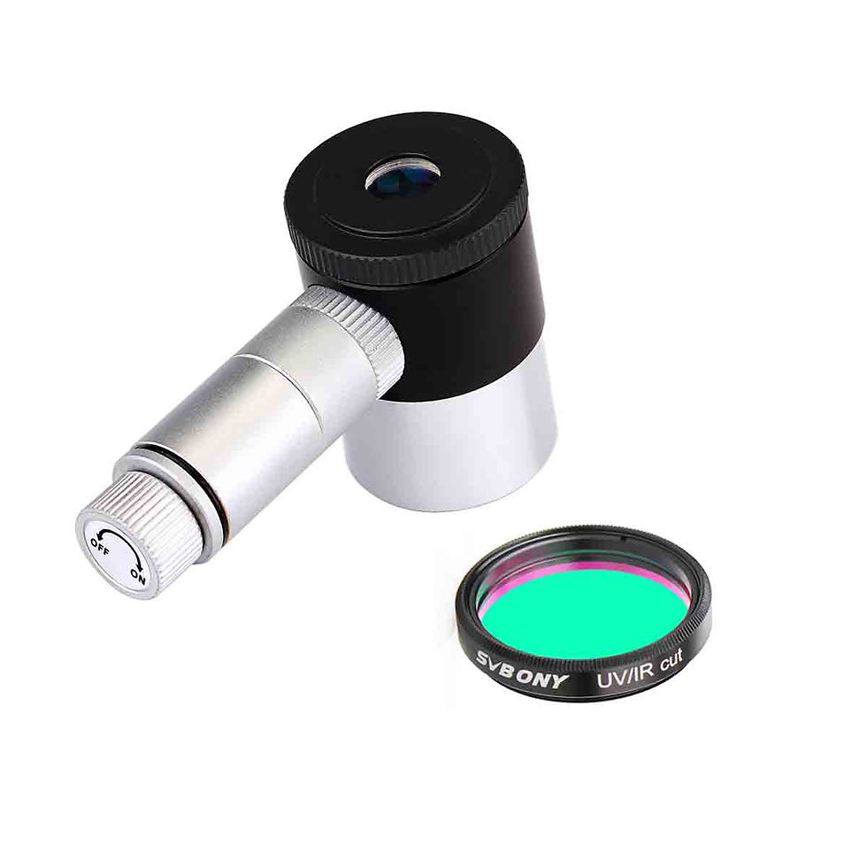 Illuminated Reticle eyepiece with filter