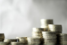 Coins yığınları