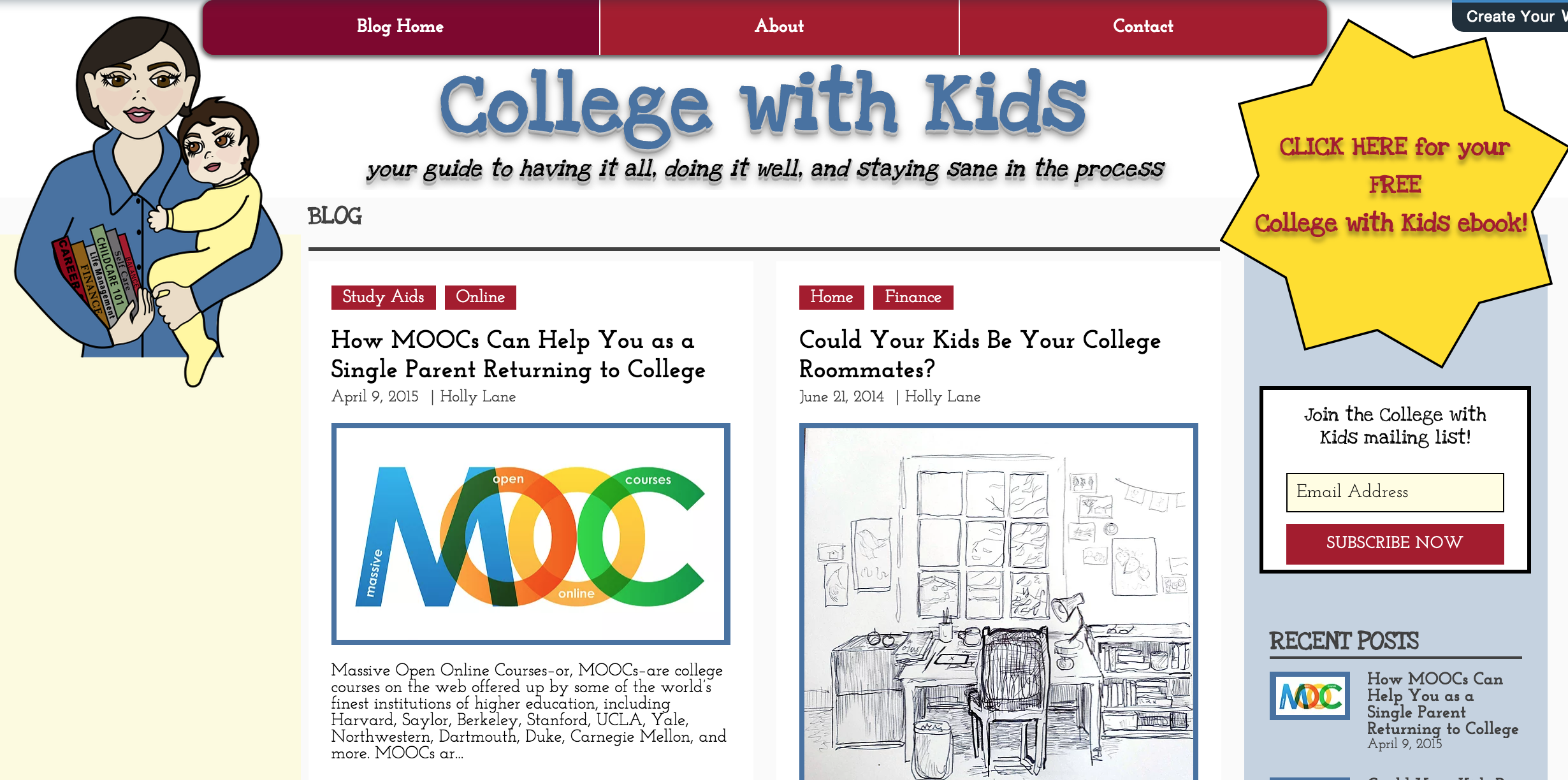 College with Kids