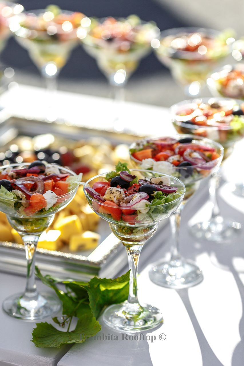 Arranged Food and Objects