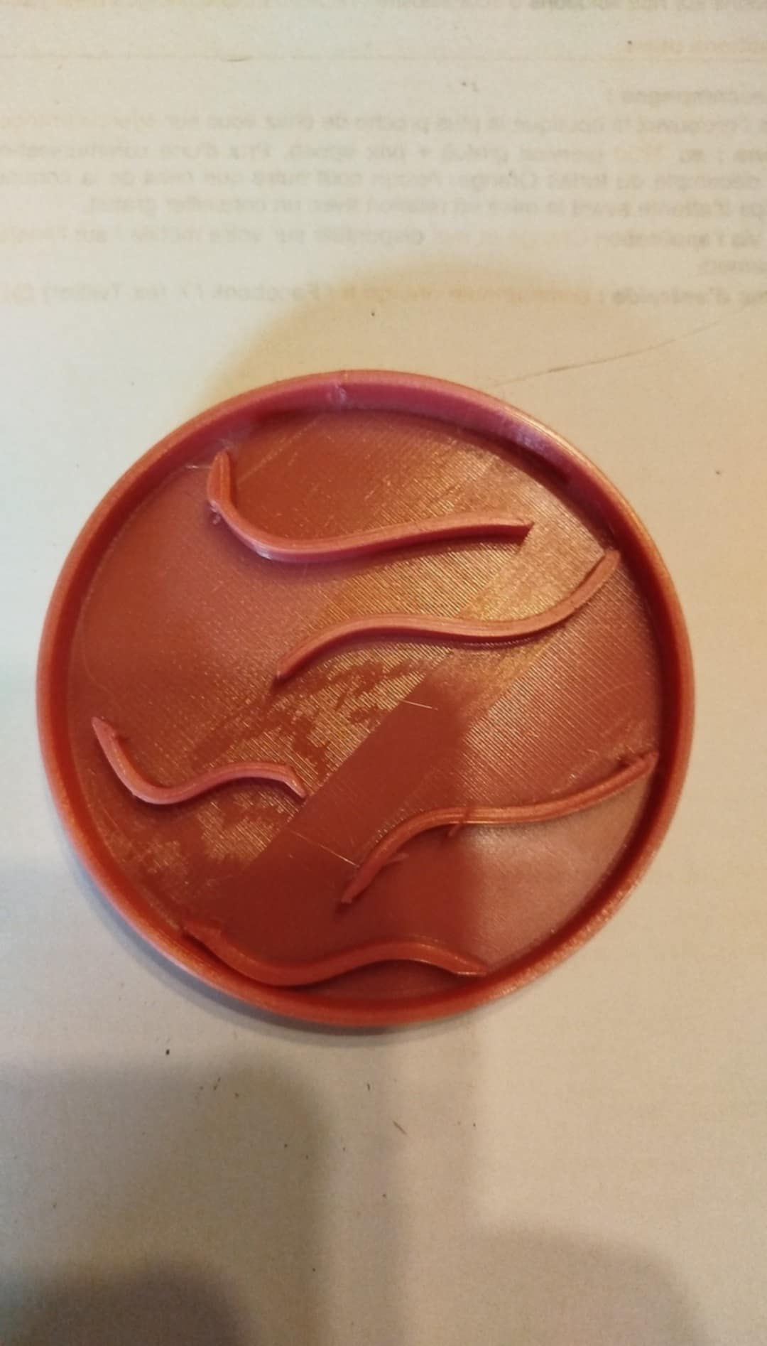 PLanète mars bac sensoriel