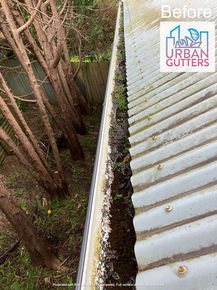 full muddy gutters
