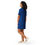 Thumbnail: Royal blue ROYALTEE shirt dress
