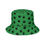 Thumbnail: Green Royaltee/crown pattern reversible bucket hat