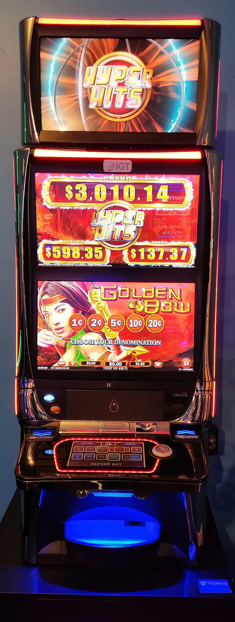 IGT CD23 Golden Bow Hyper Hits