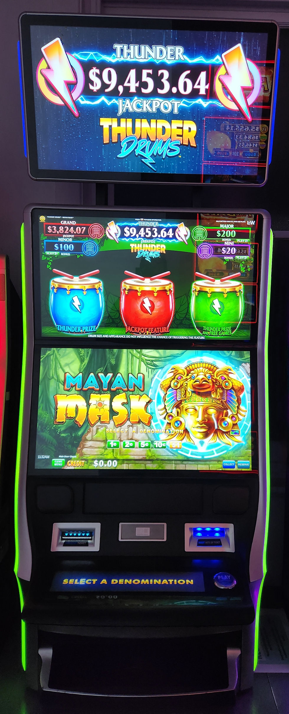 L&W Dualos X Thunder Drums Mayan Mask