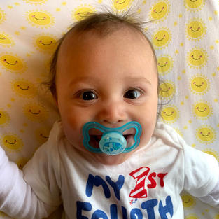 First 4th of July #baby