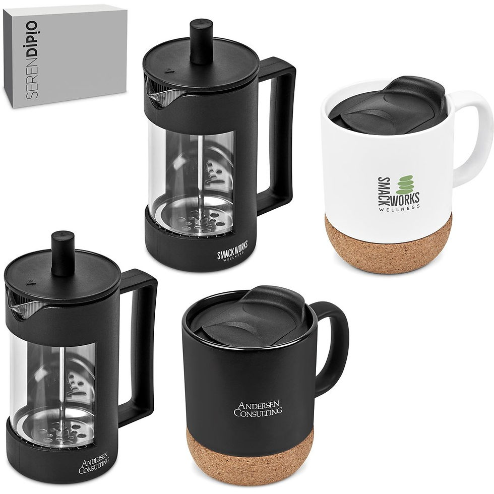 Thumbnail: Serendipio Sienna Coffee Set
