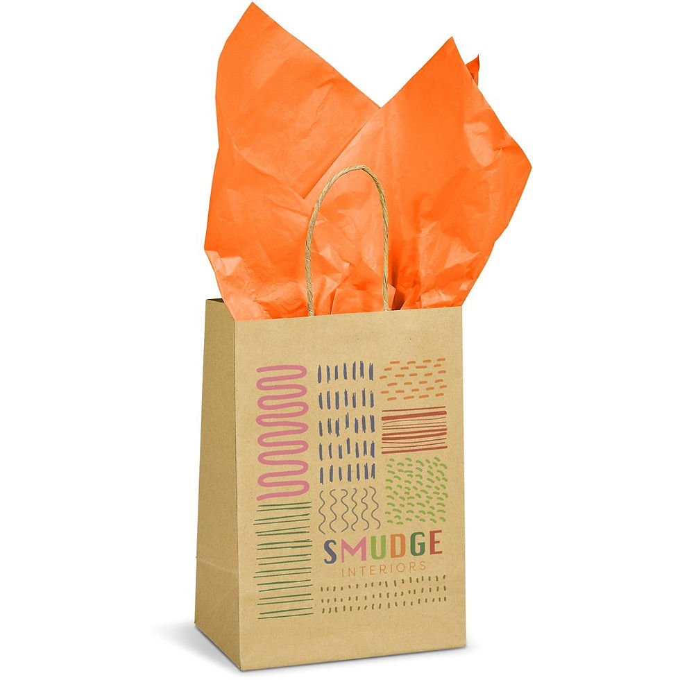 Thumbnail: Altitude Ecological Digital Print Mini Paper Gift Bag 150gsm