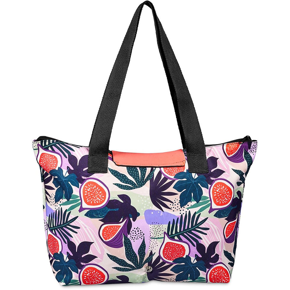 Thumbnail: Pre-Production Sample Hoppla Rosebank Polyester Roll-Up Tote Bag