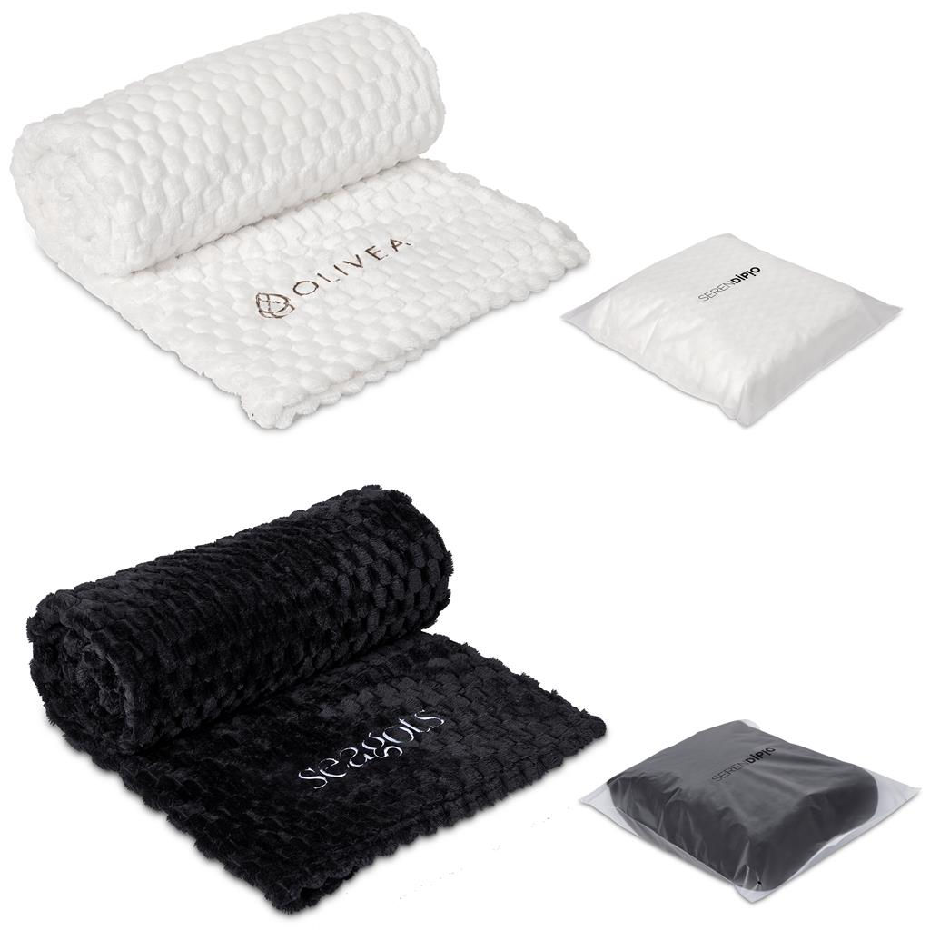 Serendipio Cozy Cloud Fleece Blanket