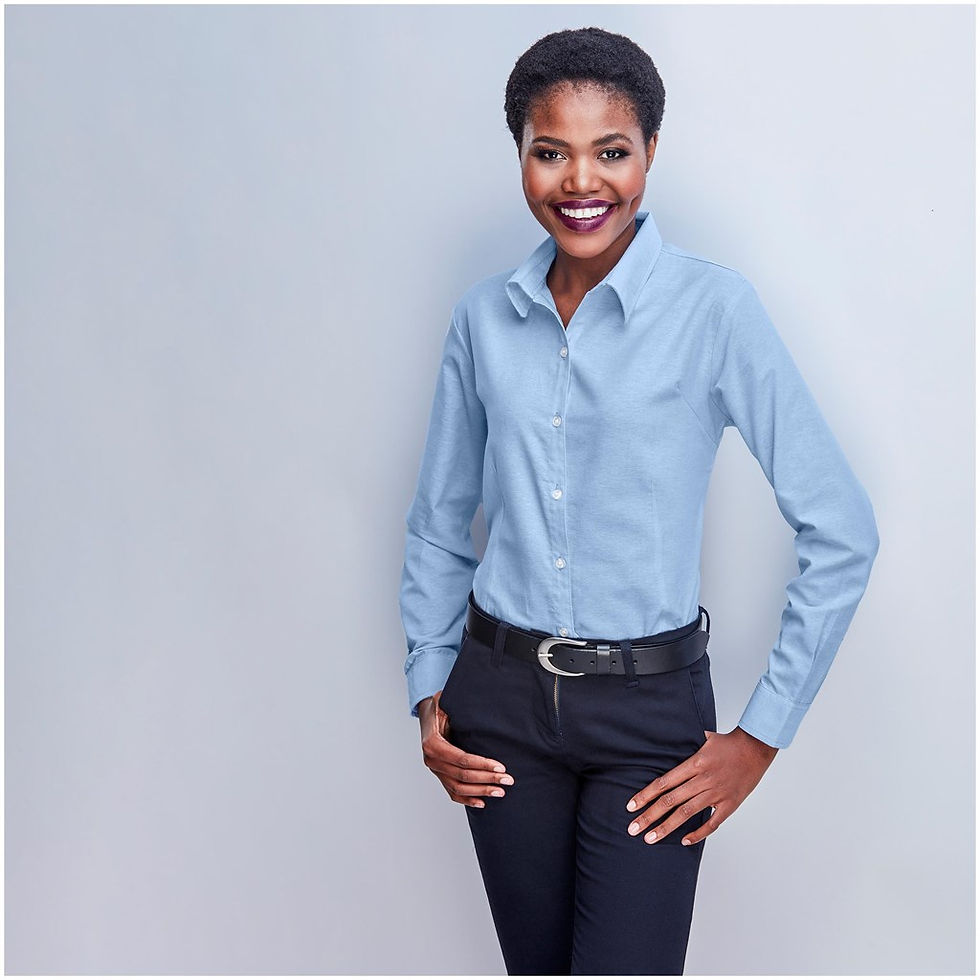 Thumbnail: Ladies Long Sleeve Aspen Shirt