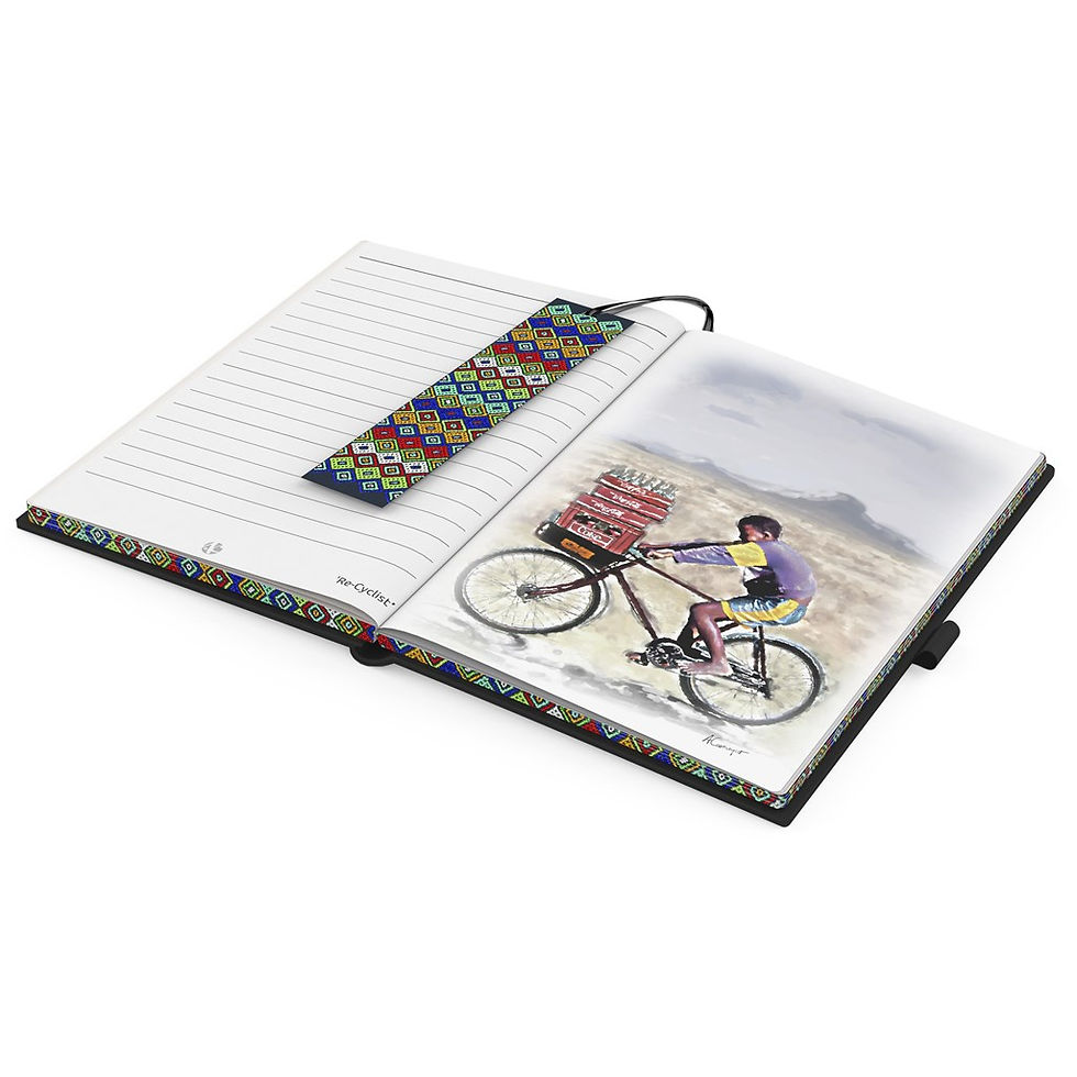 Thumbnail: Andy Cartwright Afrique A5 Hard Cover Notebook