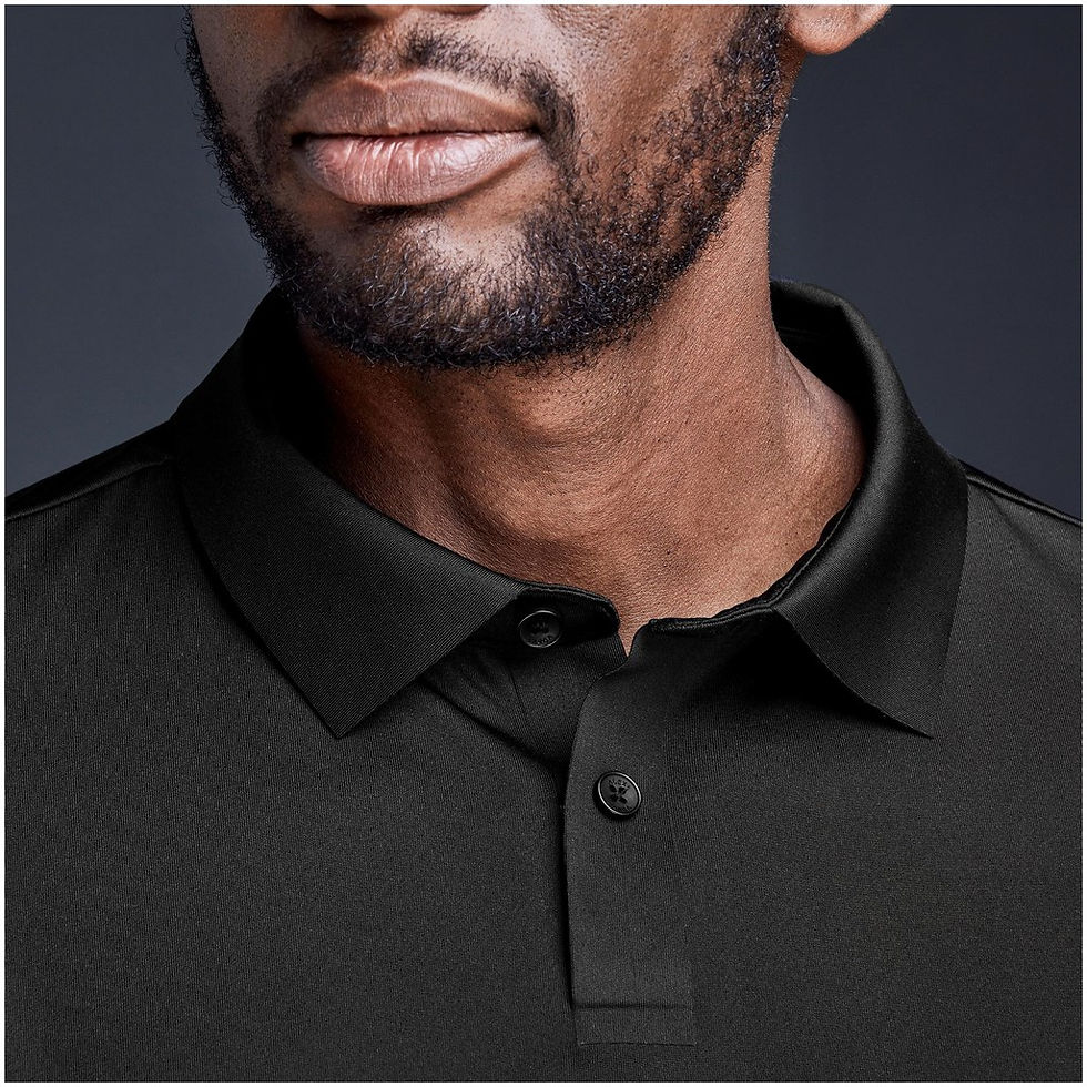 Thumbnail: Mens Alex Varga Questana Seamless Golf Shirt