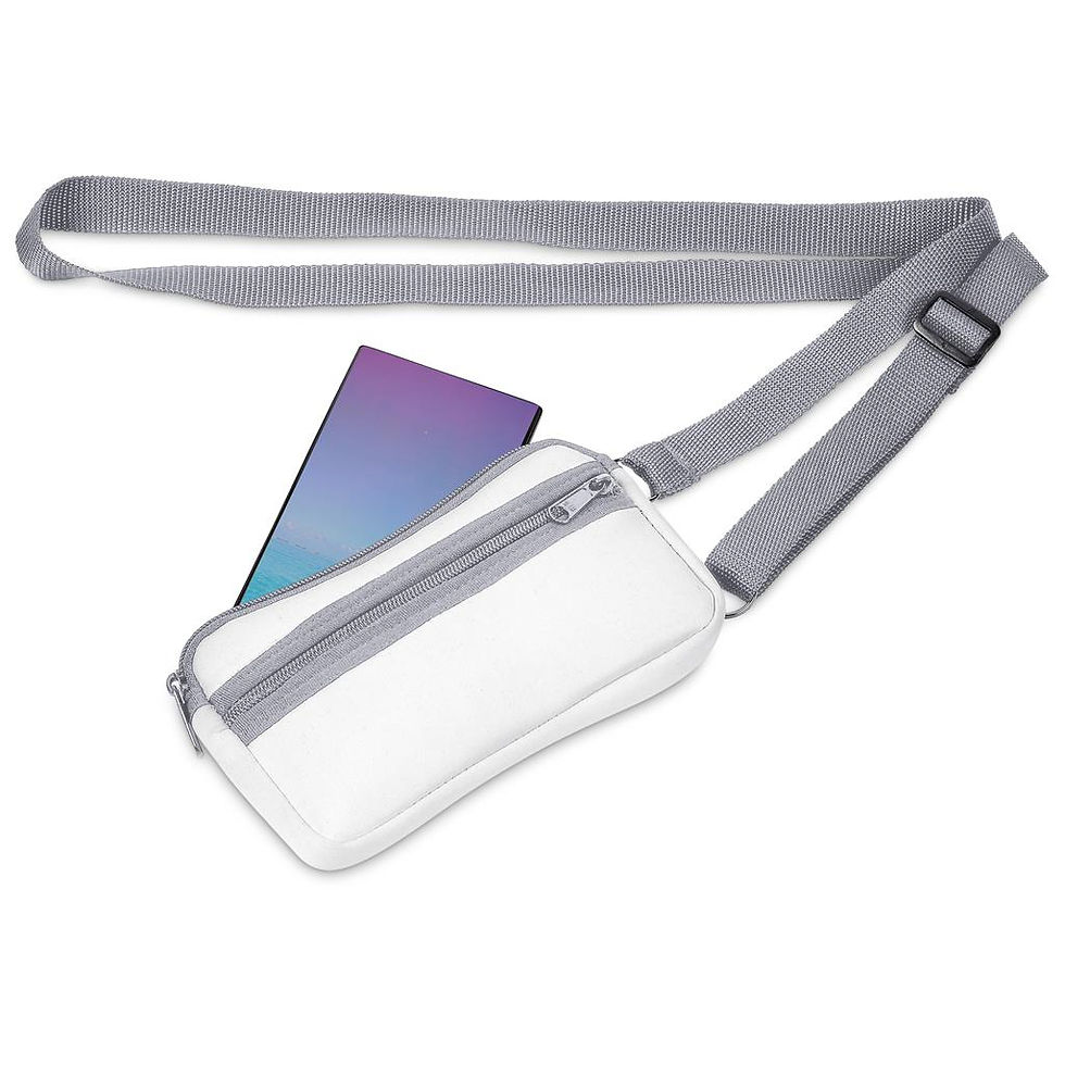 Thumbnail: Pre-Production Sample Hoppla Paarl Neoprene Cell Phone Pouch