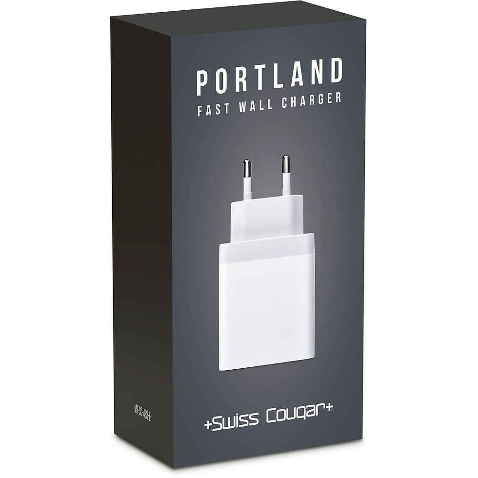Thumbnail: Swiss Cougar Portland Fast Wall Charger