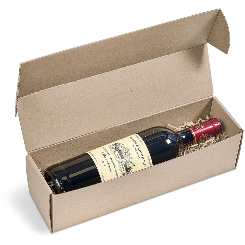 Thumbnail: Altitude Bianca Digital Print Wine Gift Box