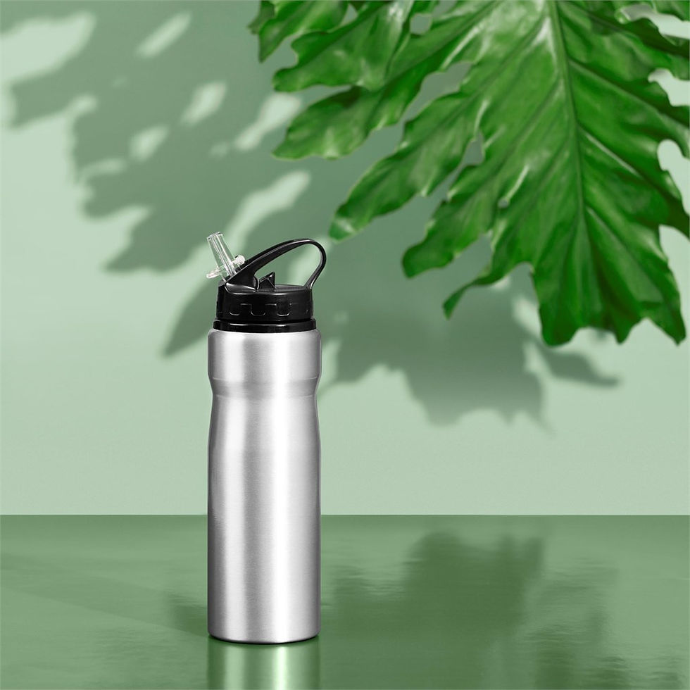 Thumbnail: Eva & Elm Atlas Aluminium Water Bottle - 750ml