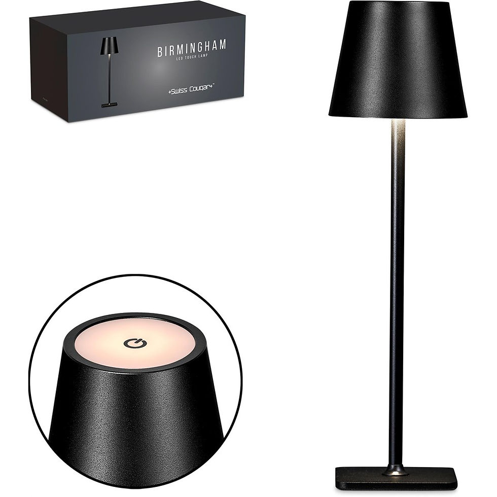 Thumbnail: Swiss Cougar Birmingham LED Touch Lamp