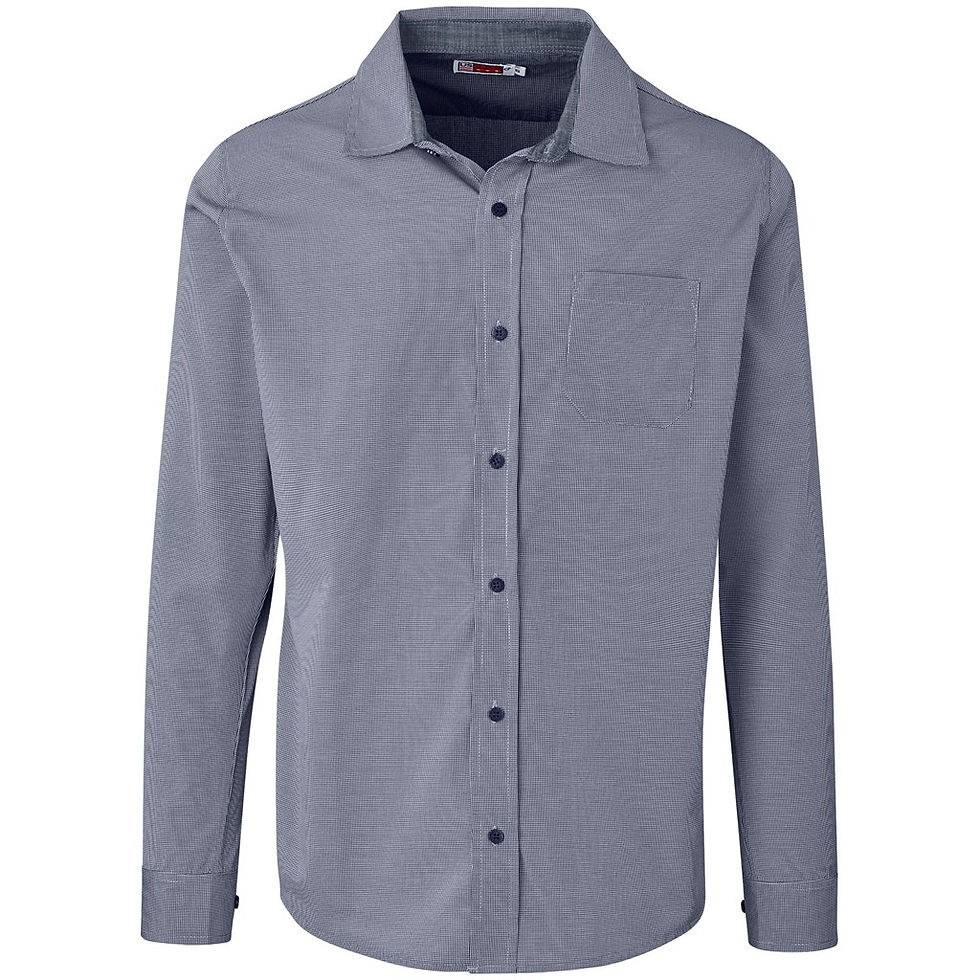 Thumbnail: Mens Long Sleeve Coventry Shirt - Navy