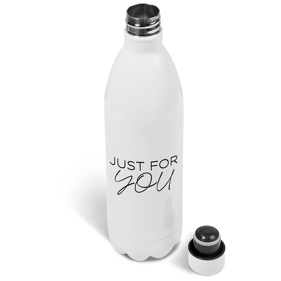 Thumbnail: Serendipio Atlantis Stainless Steel Vacuum Water Bottle - 1 Litre