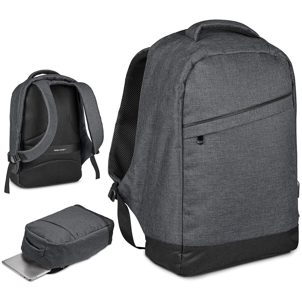 Thumbnail: Swiss Cougar Munich Anti-Theft Laptop Backpack