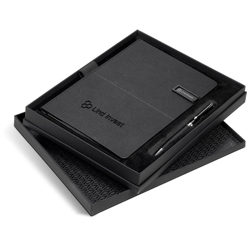Thumbnail: Alex Varga Corinthia Flash Drive Notebook & Pen Set - 32GB
