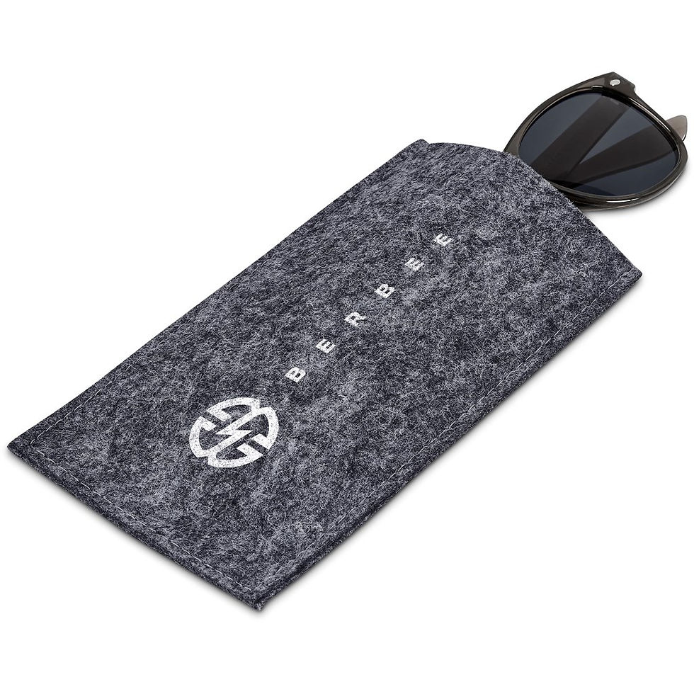 Thumbnail: Okiyo Shedo Recycled PET Felt Glasses Pouch