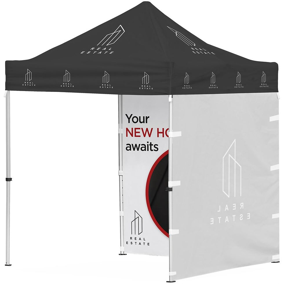 Thumbnail: Ovation Sublimated Gazebo 2m X 2m Petite Frame - 2 Full-Wall Skins