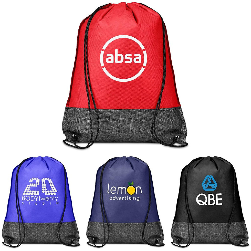 Thumbnail: Altitude Andes Non-Woven Drawstring Bag