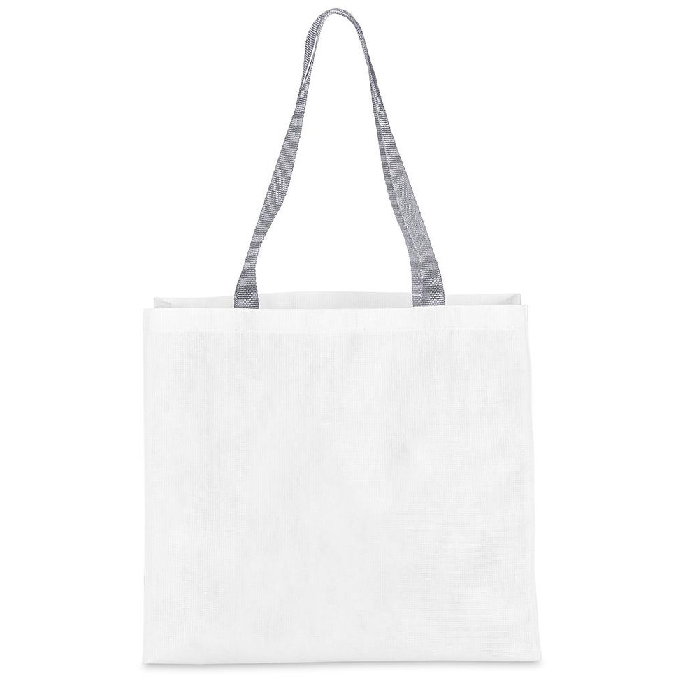Thumbnail: Pre-Printed Sample Hoppla Footloose RPET Stitch-Bond Shopper
