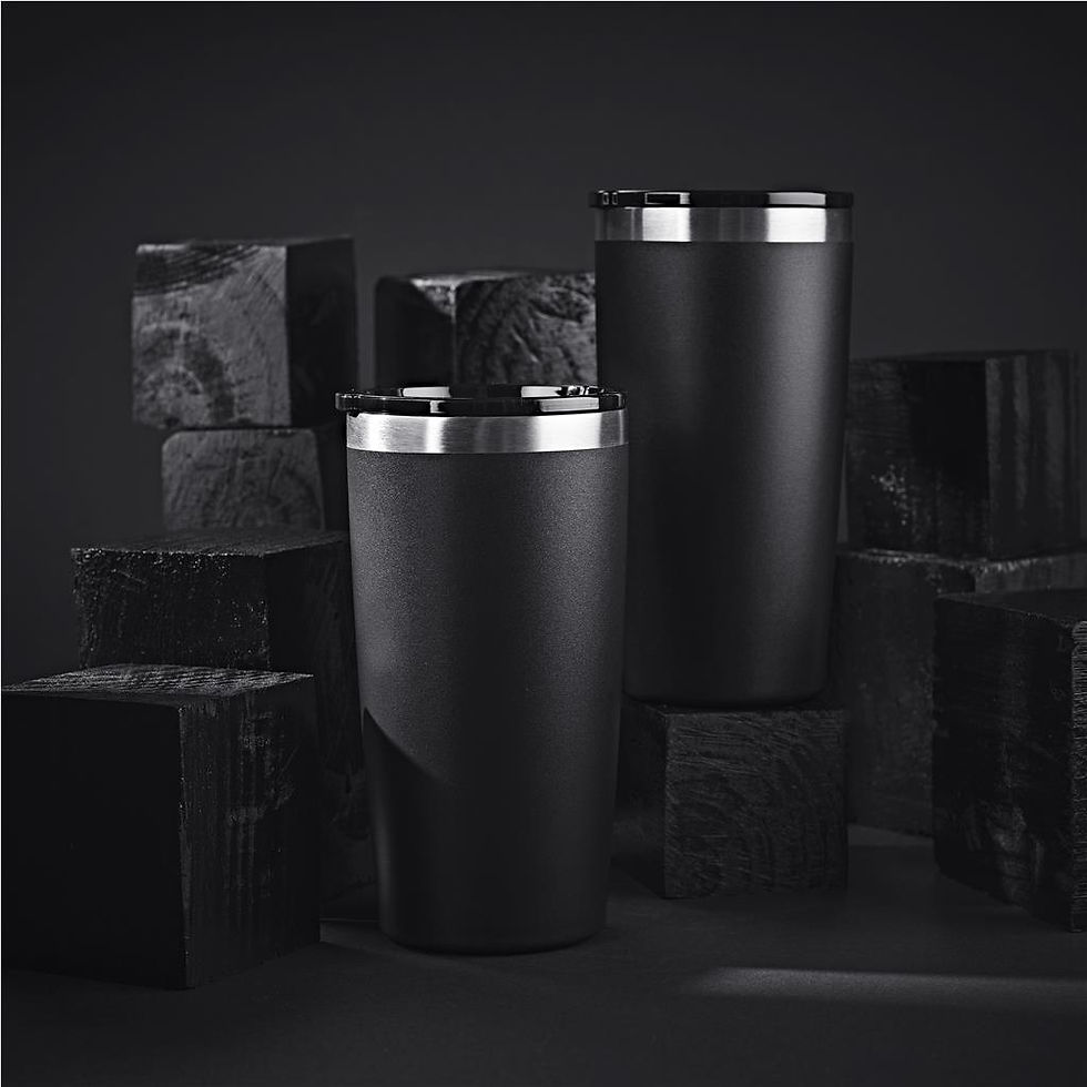 Thumbnail: Alex Varga Bosky Stainless Steel Vacuum Tumbler - 580ml