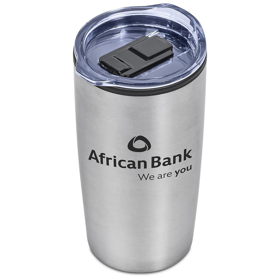 Thumbnail: Altitude Magna Stainless Steel & Plastic Double-Wall Tumbler - 550ml