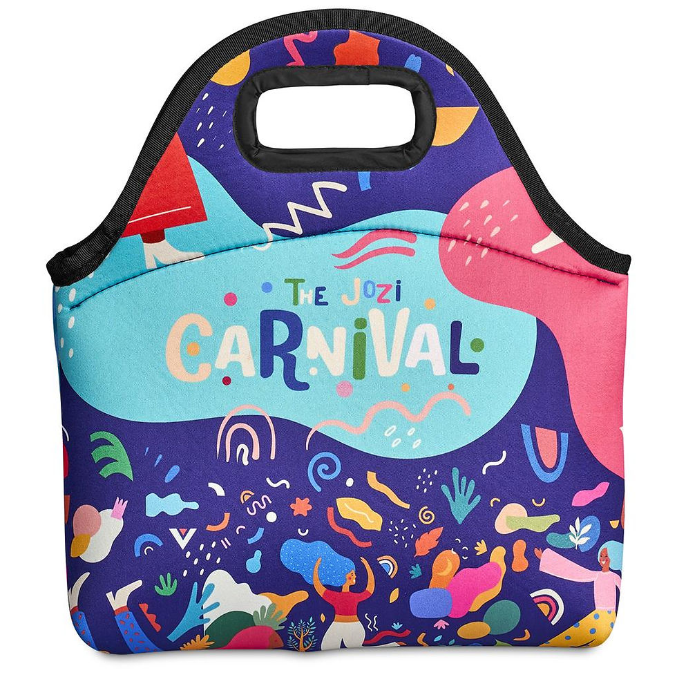 Thumbnail: Hoppla Hobie Neoprene Lunch Cooler with Cut Out Handle