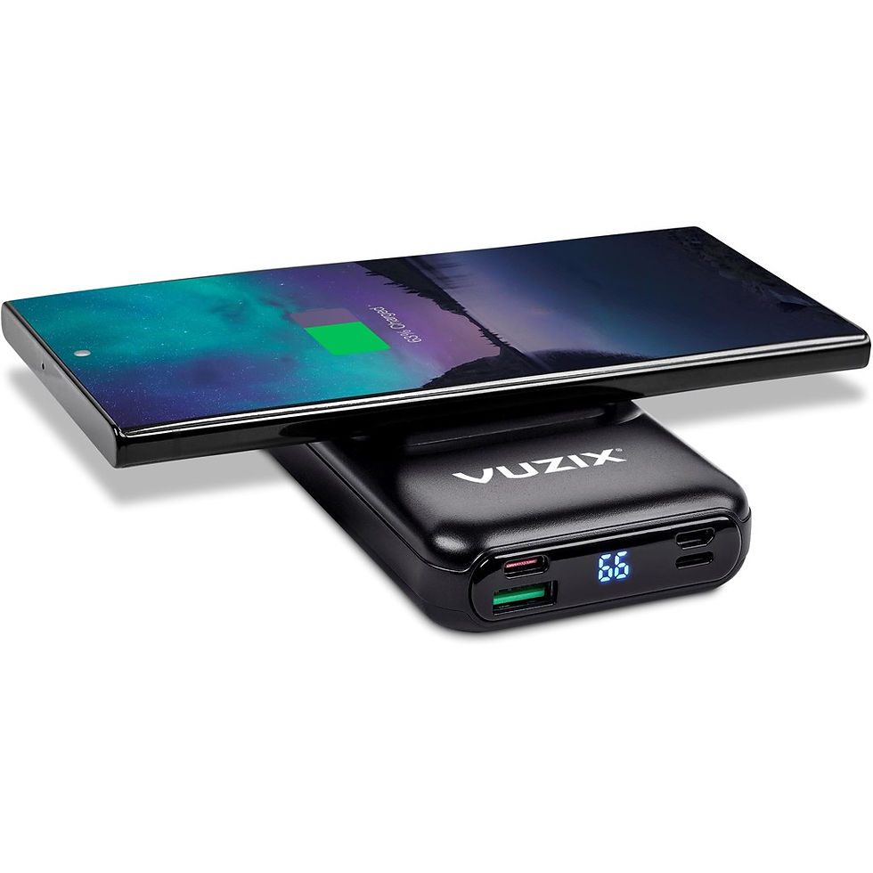 Thumbnail: Swiss Cougar Argos Fast Charge 20W Wireless Charging Magnetic Power Bank -10,...