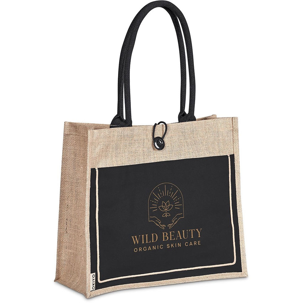 Thumbnail: Okiyo Umi Jute & Cotton Tote