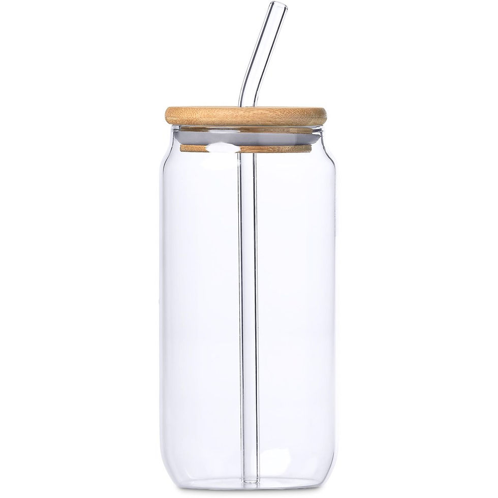 Thumbnail: Okiyo Natsu Glass & Bamboo Tumbler & Straw - 500ml