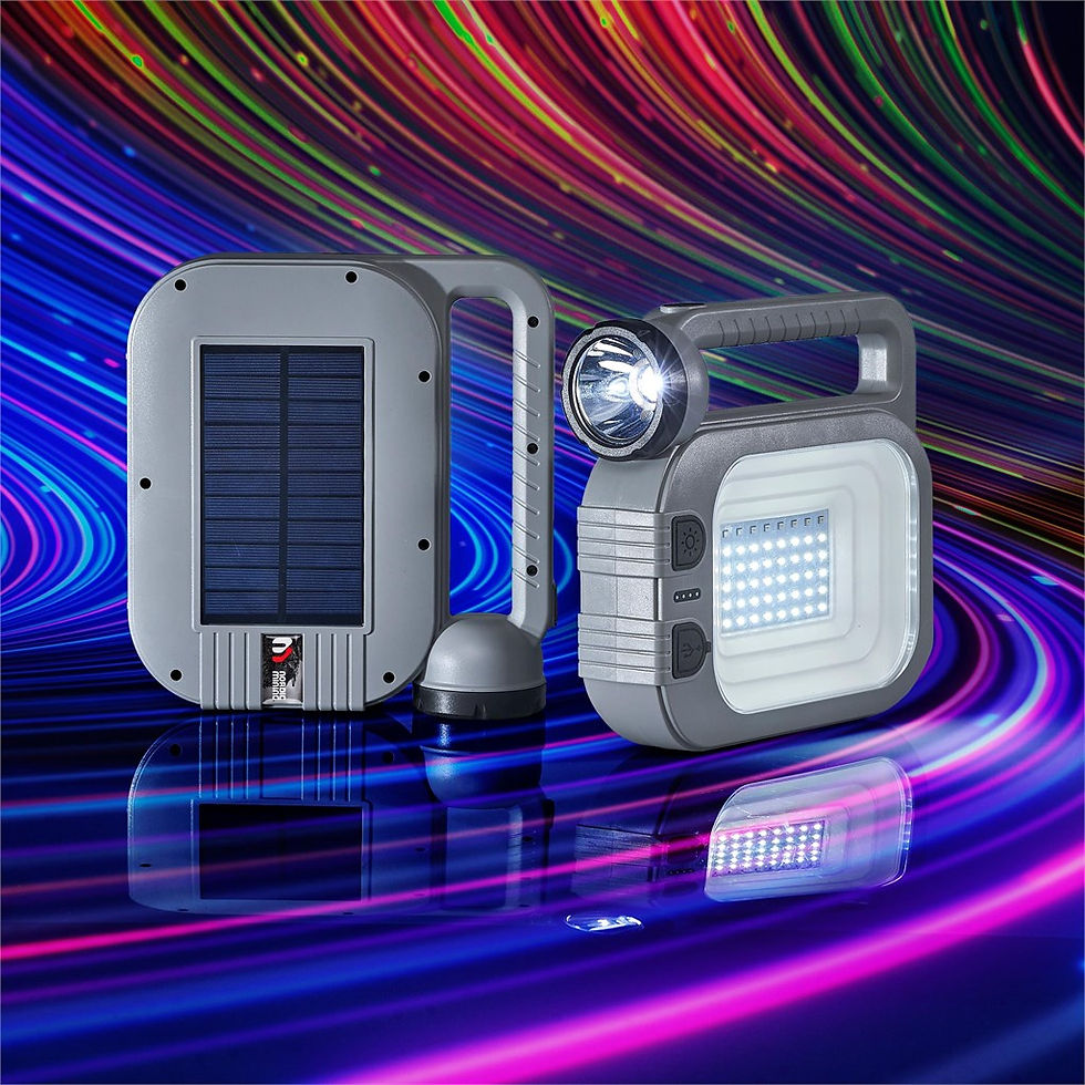 Thumbnail: Swiss Cougar Hanoi Solar Lantern & Power Bank - 2,400mAh