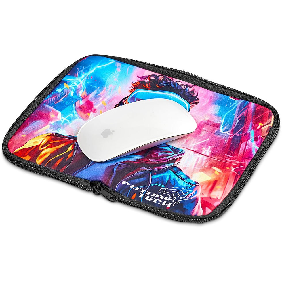 Thumbnail: Pre-Production Sample Hoppla Dinky Neoprene Mouse Pad Pouch