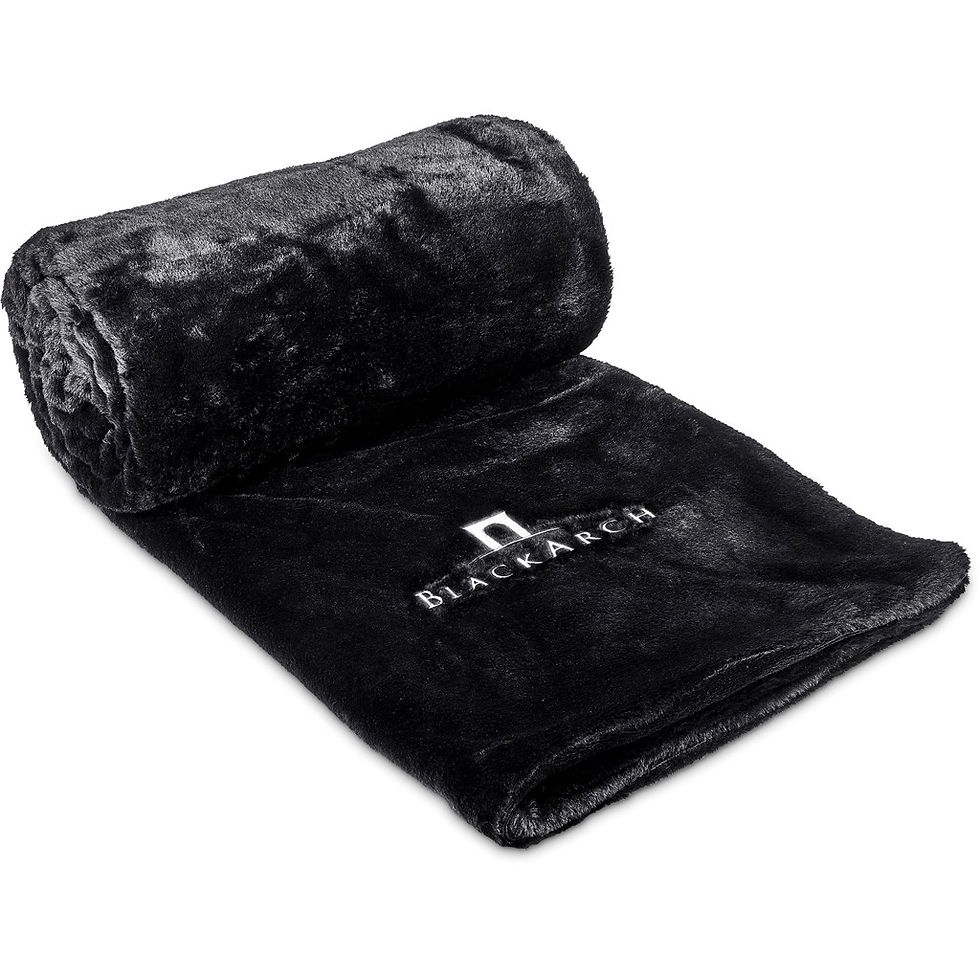 Thumbnail: Alex Varga Palazzo Faux Fur Fleece Blanket
